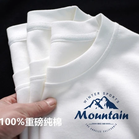 100 Pure cotton short-sleeved T-shirt for men, 2024 new summer design sense, niche and trendy ins loose T-shirt top 100 Pure cotton short-sleeved T-shirt for men, 2024 new summer design sense, niche and trendy ins loose T-shirt top